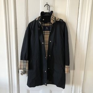 Women's Black Burberry Jacket